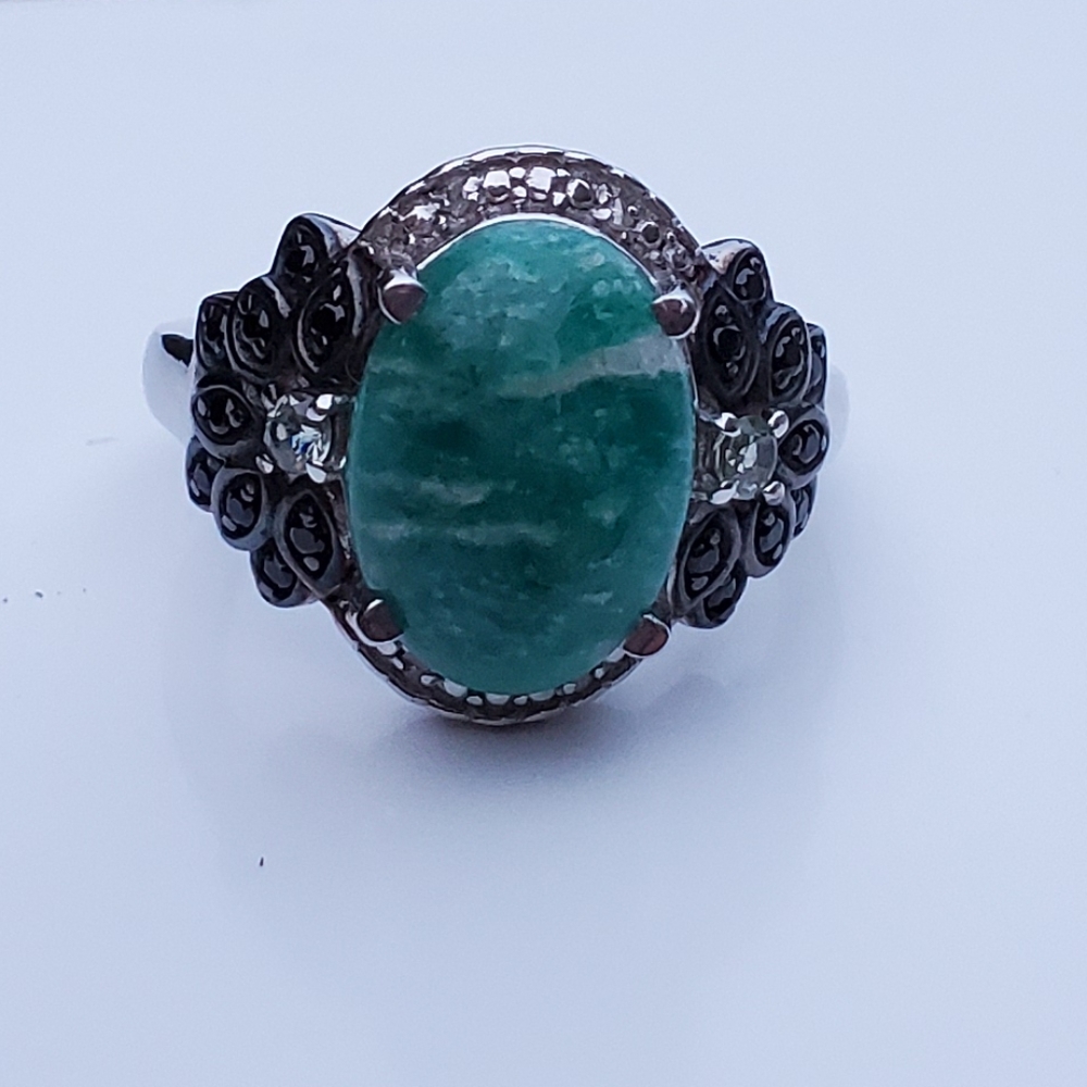 NWOT Russian Amazonite (7.20cts) Ring